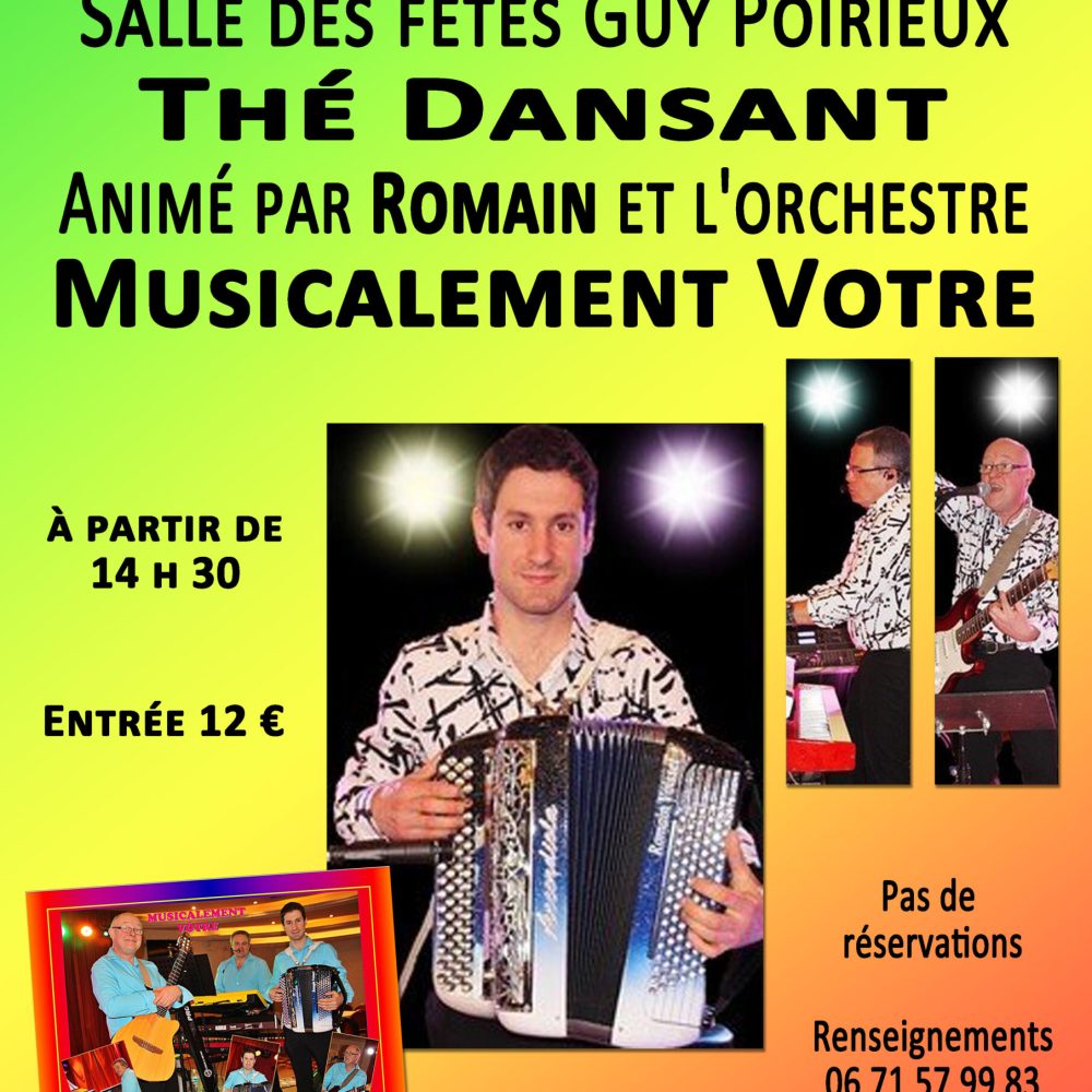 affiche the musicalement votre 2026 copie